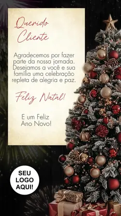 Feliz natal clientes