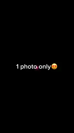 1 photo only😍