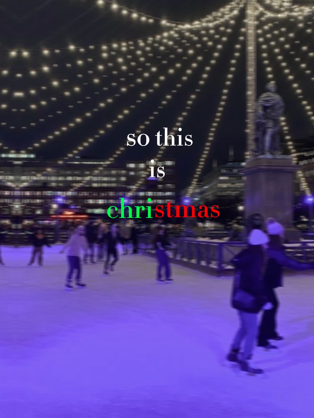 Así que esto es Navidad.
