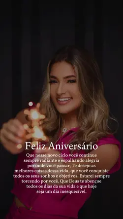 feliz aniversário 