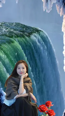 Magnificent waterfal