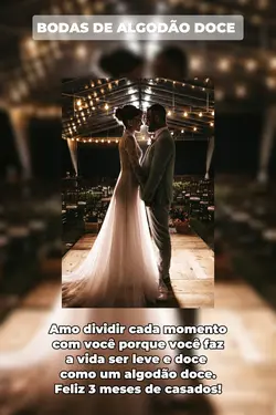 3 meses de casados 