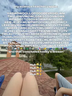 pov: science class