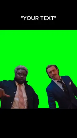 Green screen meme 