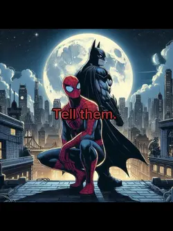 Batman and spiderman