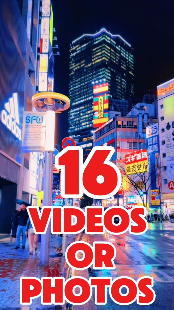 16 video atau foto 