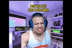 Pov You Lose A Follo