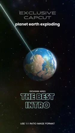 Earth explosion 💥