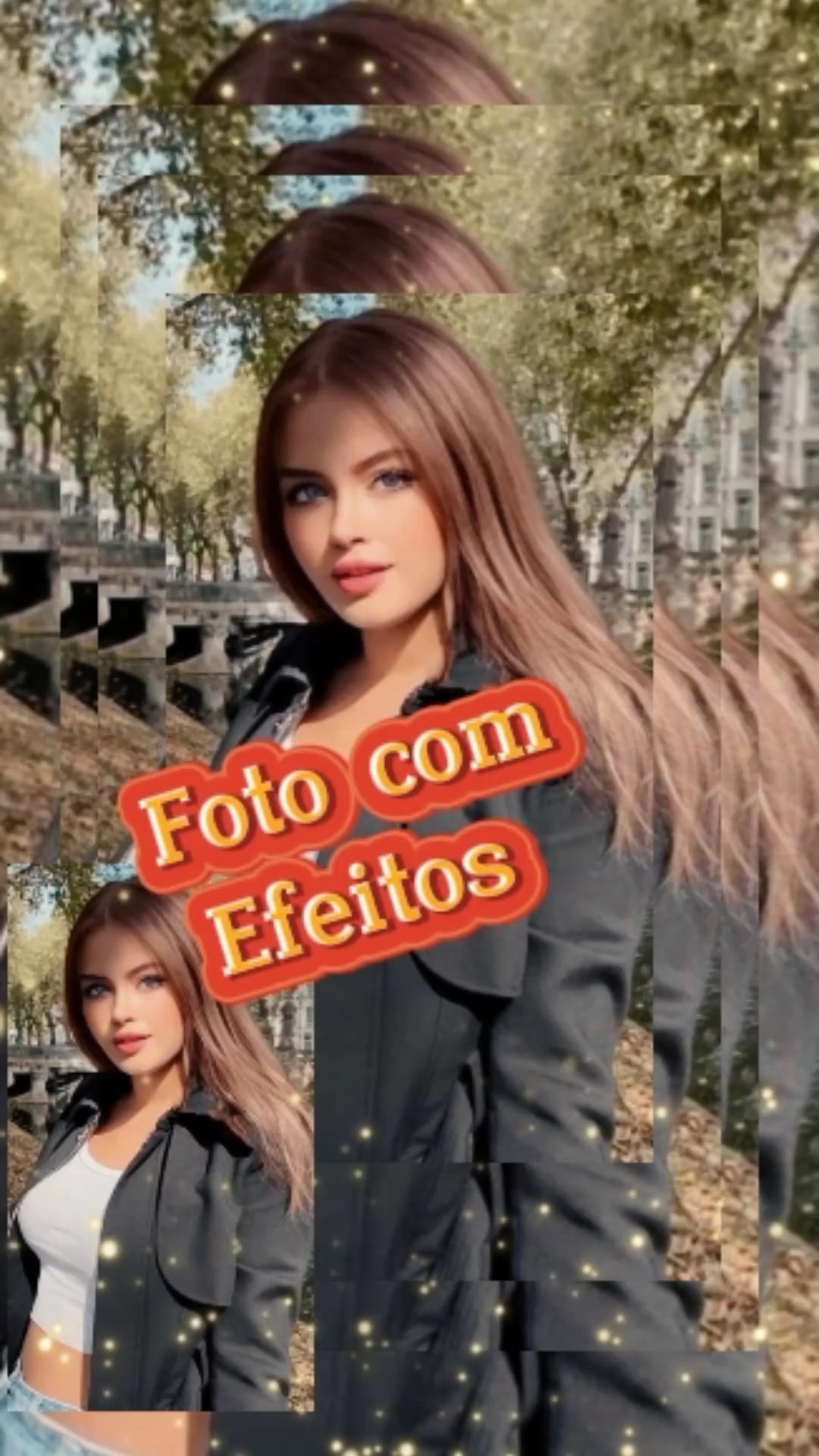 Foto com efeitos 