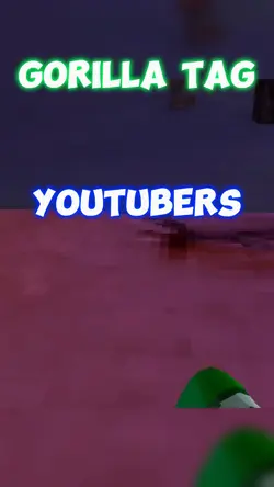Gorilla tag YouTuber