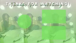 Green YouTube Outro