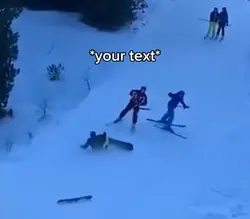 Snowboarding meme