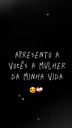 mulher da minha vida