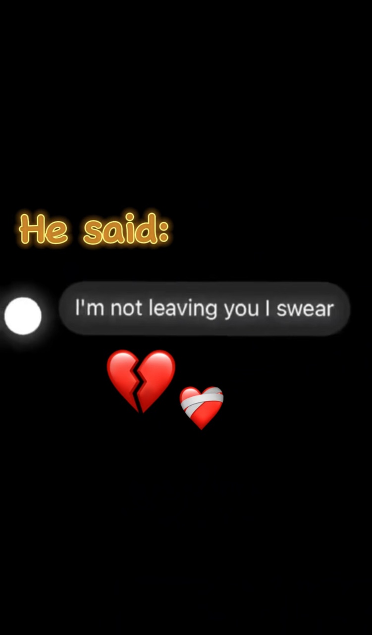 He said: ….
