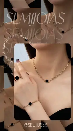 Divulgação semijoias