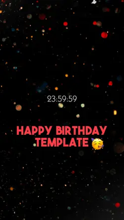 Happy birthday temp🥳