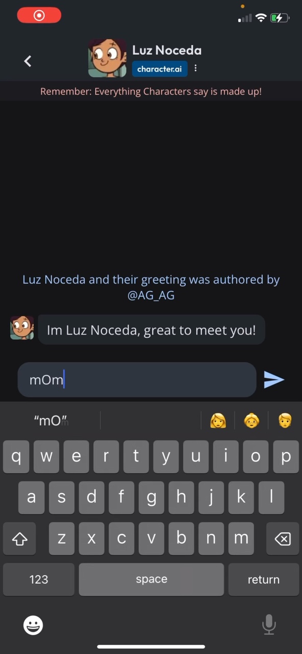 I’ve been talking to