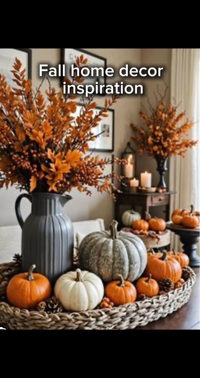 Fall home decor 
