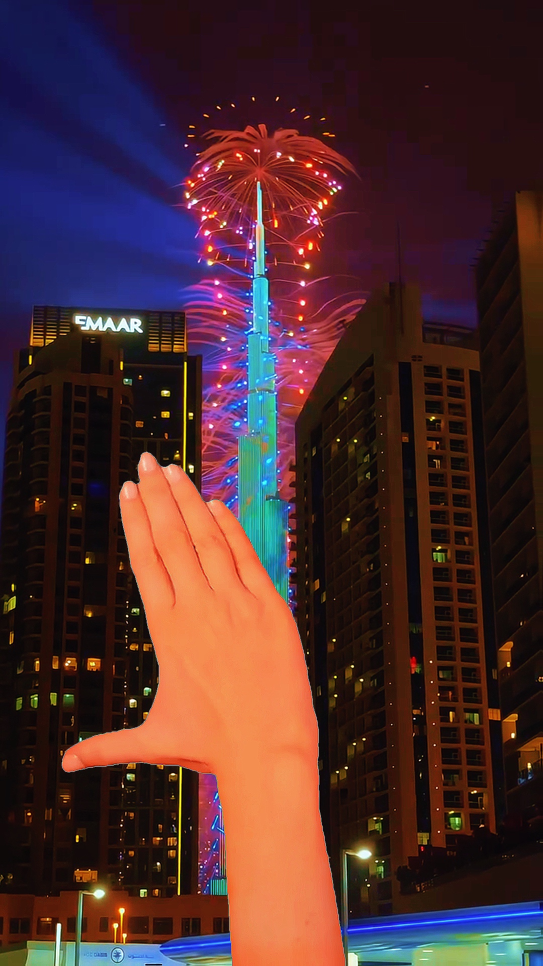 Hand transition 