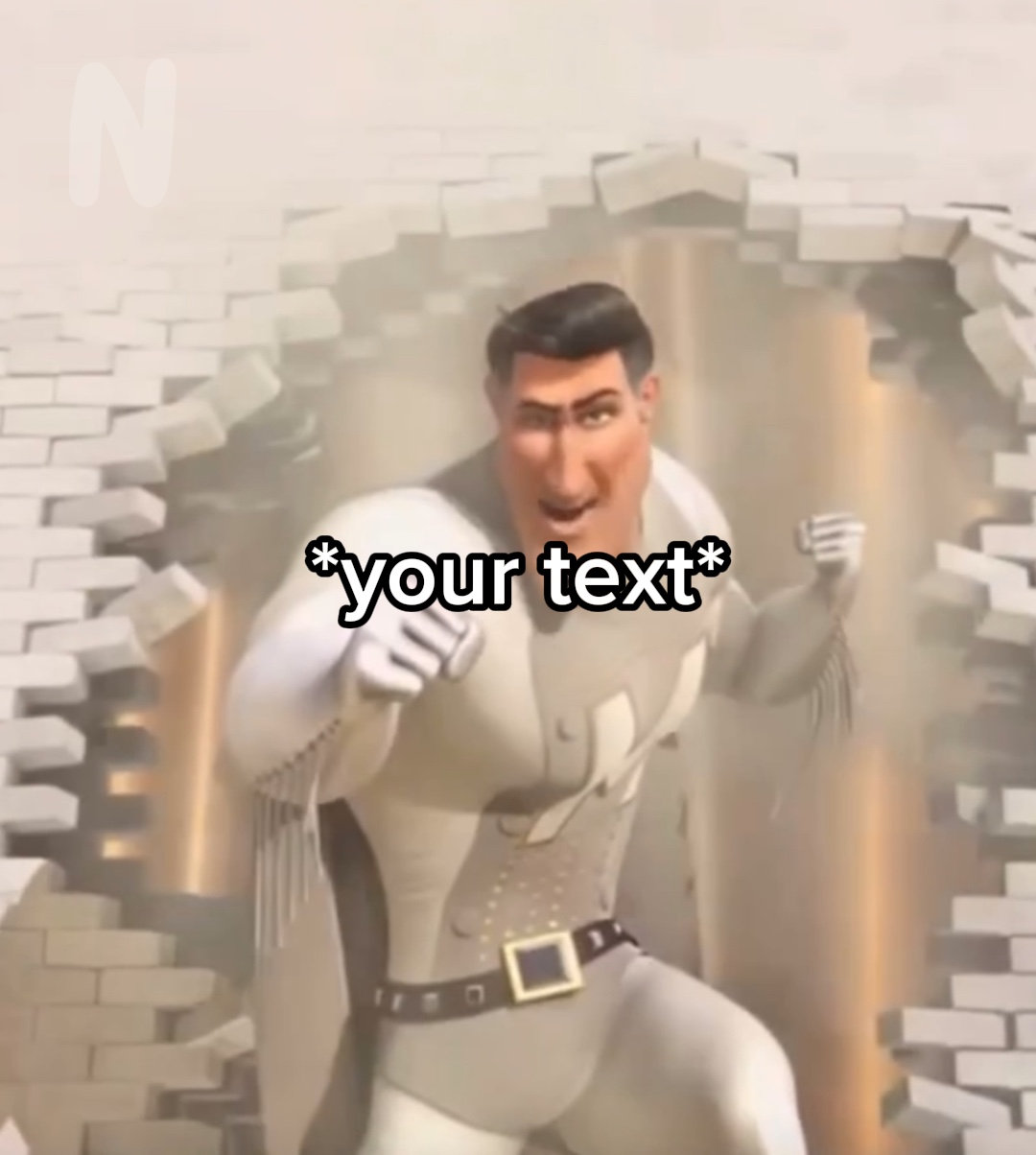 Punching thru wall