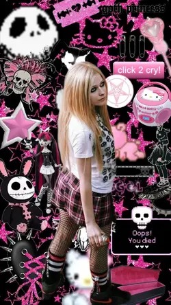 pink goth wallpaper