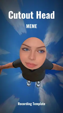 Cutout Head MEME