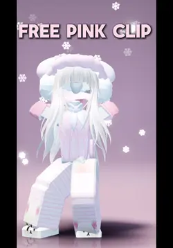 Pink clip