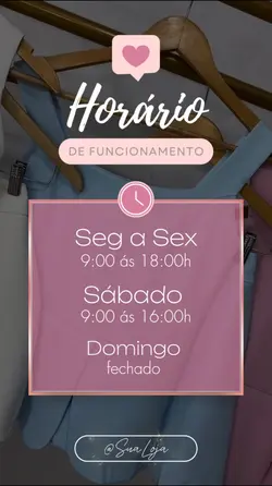 HORÁRIO ATENDIMENTO 