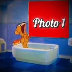 Jerry Bathing