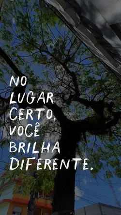 no lugar certo 