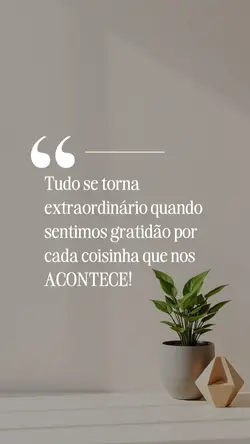 Status gratidão 