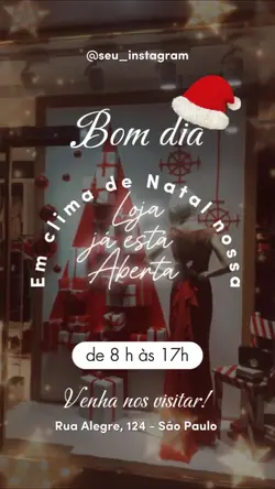 Loja Aberta/Editável