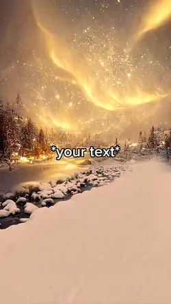 Snowy scenery