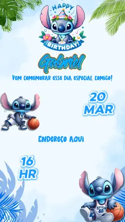 Stitch de menino 