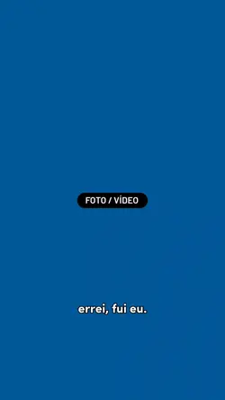 errei, fui eu