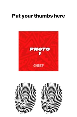 Put your thumbs here