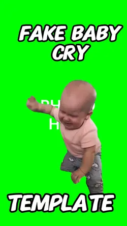 Fake baby cry meme 