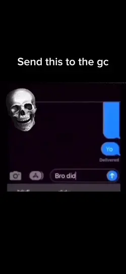 Send this to the gc