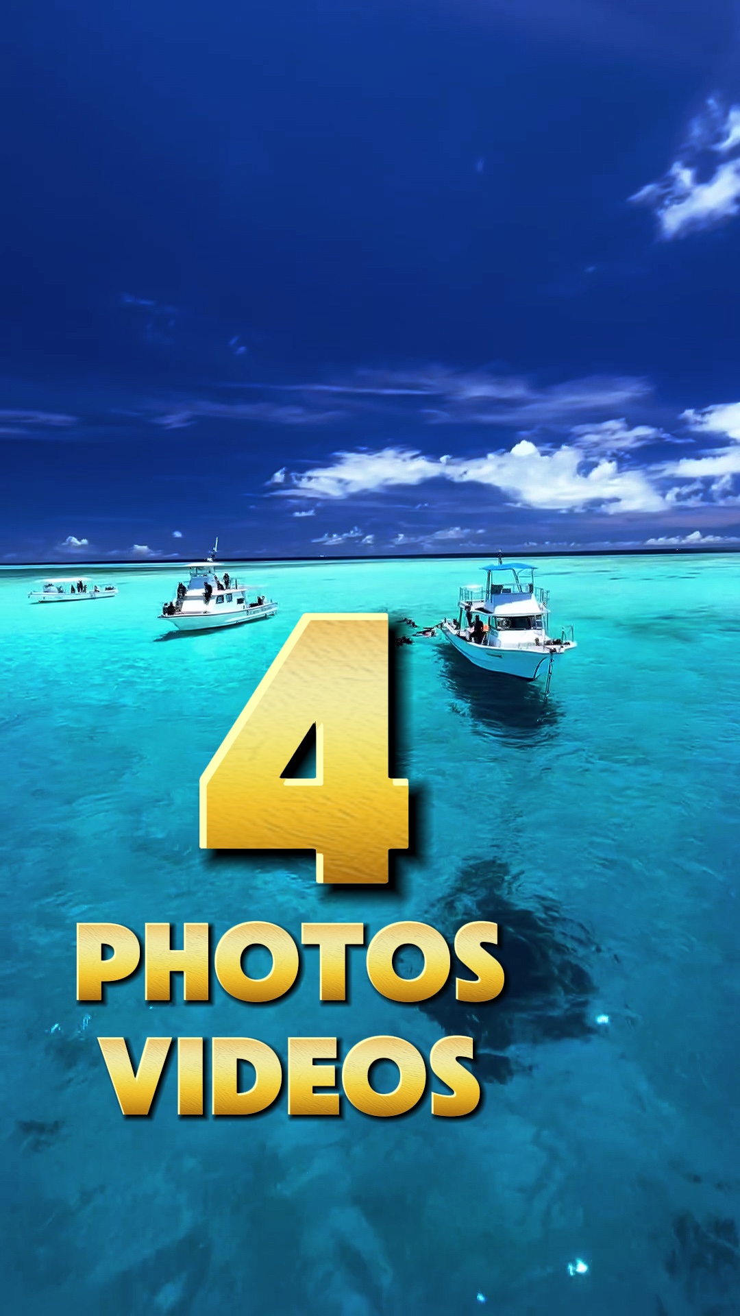 4 fotos o videos 