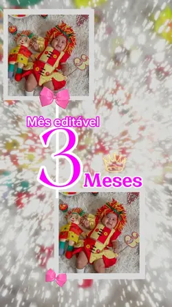 mesversario menina 
