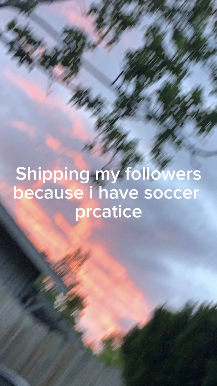 follow to be shipped