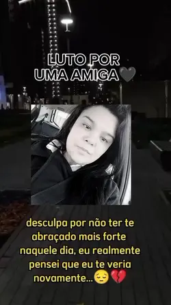 Luto por uma amiga