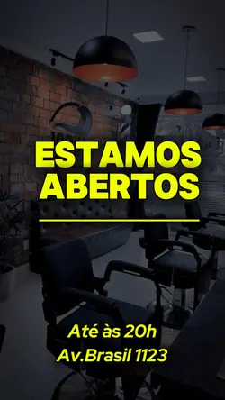 ESTAMOS ABERTOS 