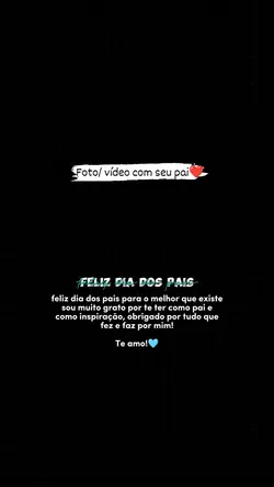 te amo pai