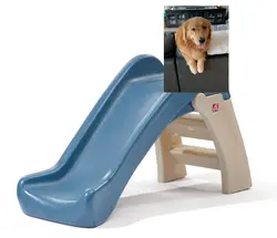 Going down the slide