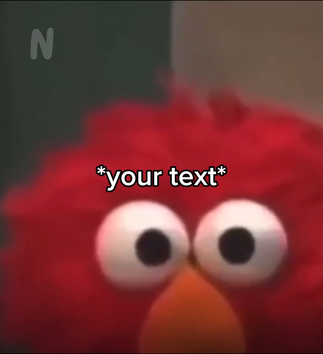 Elmo mirando meme