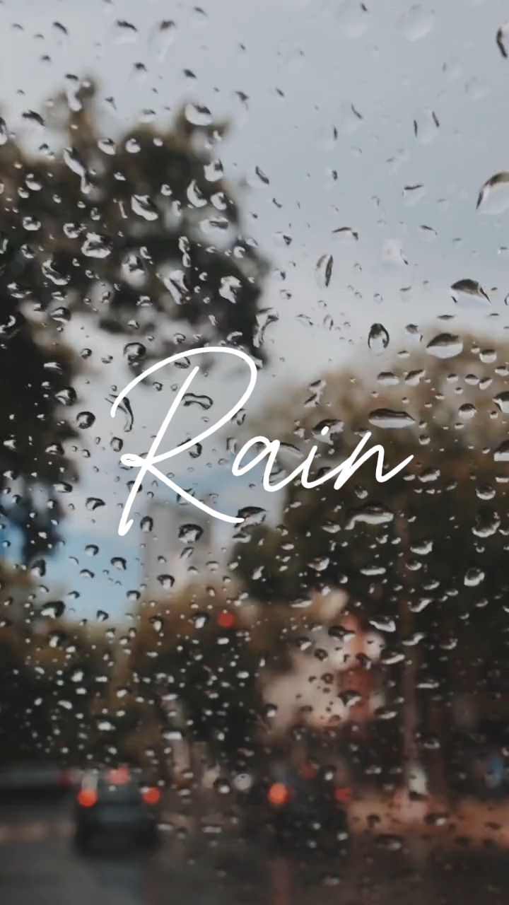 Plantilla de lluvia 