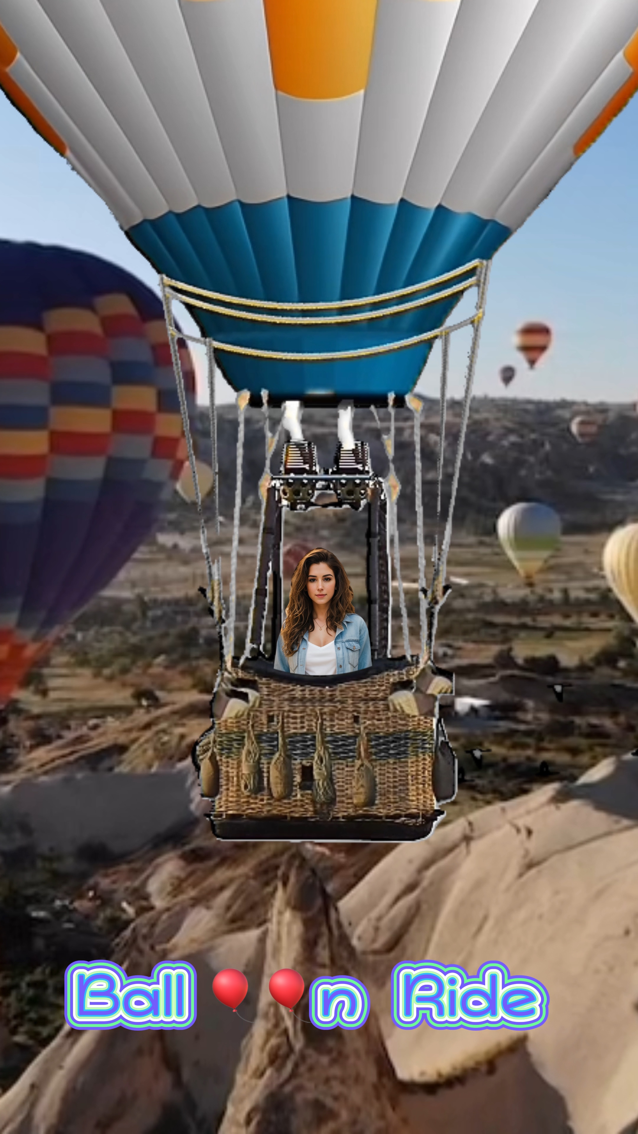 ¡Paseo en globo! 