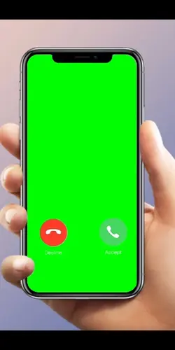 Celular green screen