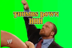 Thumbs Down HHH